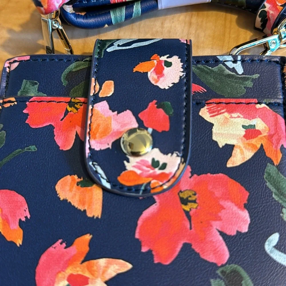 Nanette Lepore crossbody purse/cell holder-NWOT